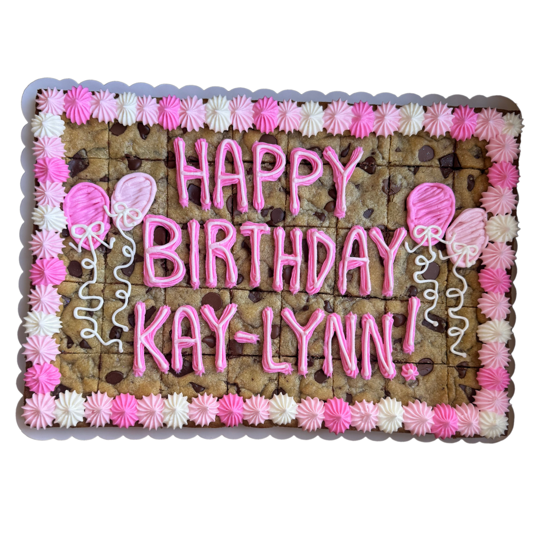 Standard Rectangle Cookie Cake