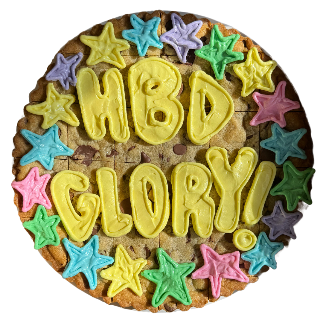 Custom Border Cookie Cake