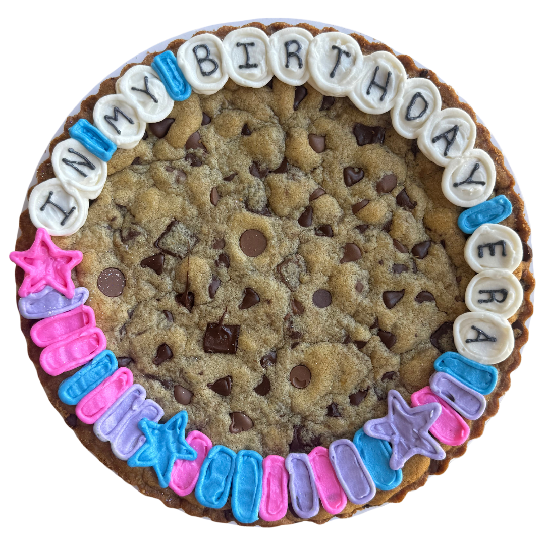 Custom Border Cookie Cake
