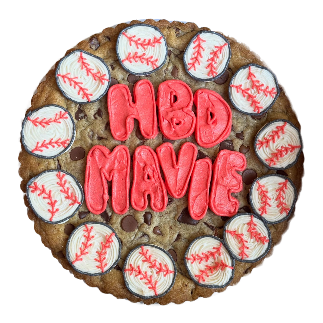 Custom Border Cookie Cake