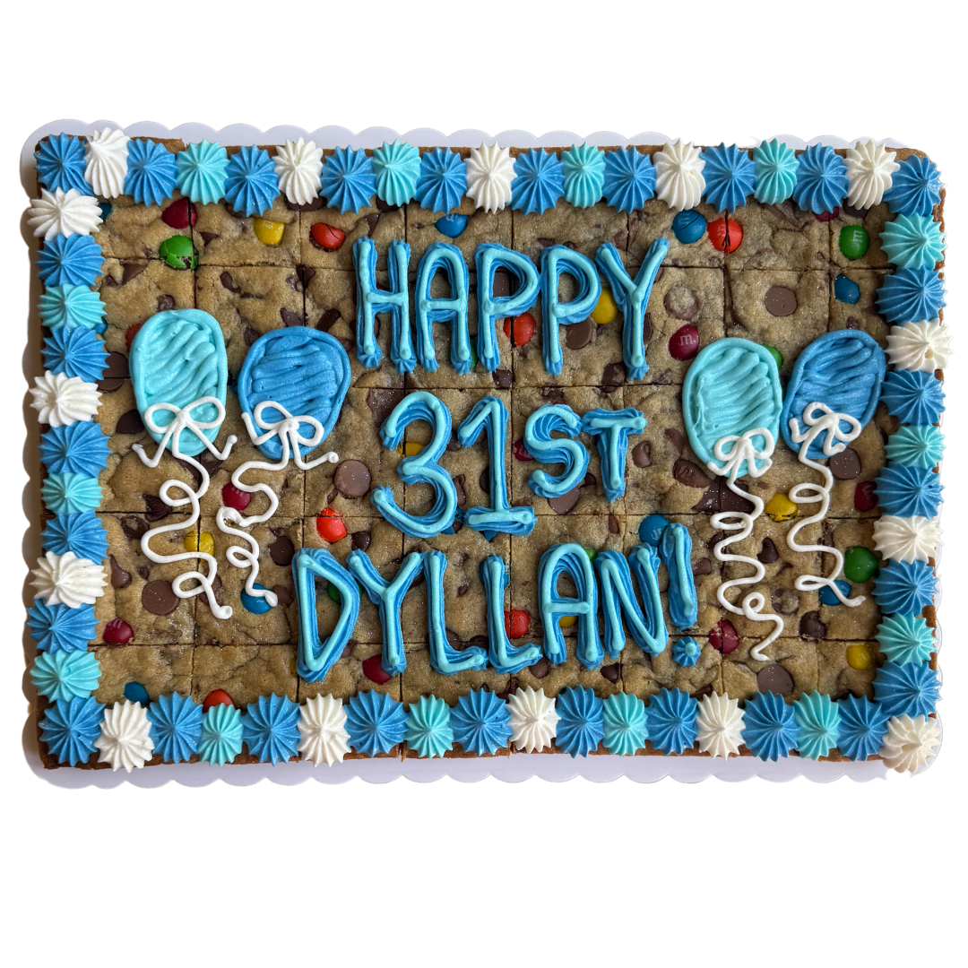 Standard Rectangle Cookie Cake