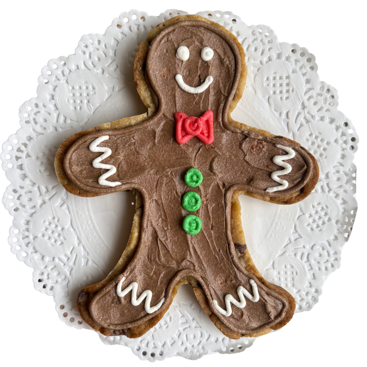 Mini Gingerbread Cookie Cake