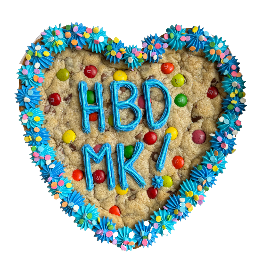Heart Cookie Cake