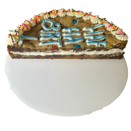 Half Birthday Cookie Cake