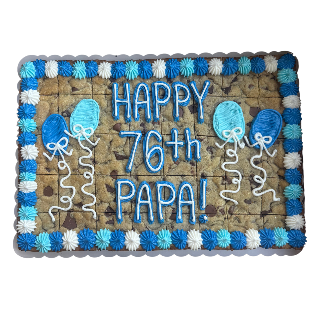 Standard Rectangle Cookie Cake