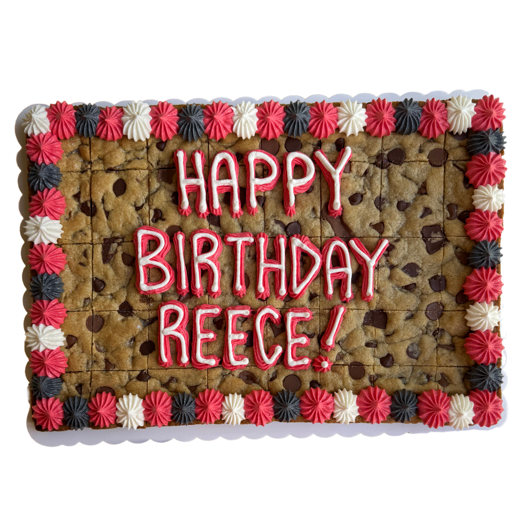 Standard Rectangle Cookie Cake