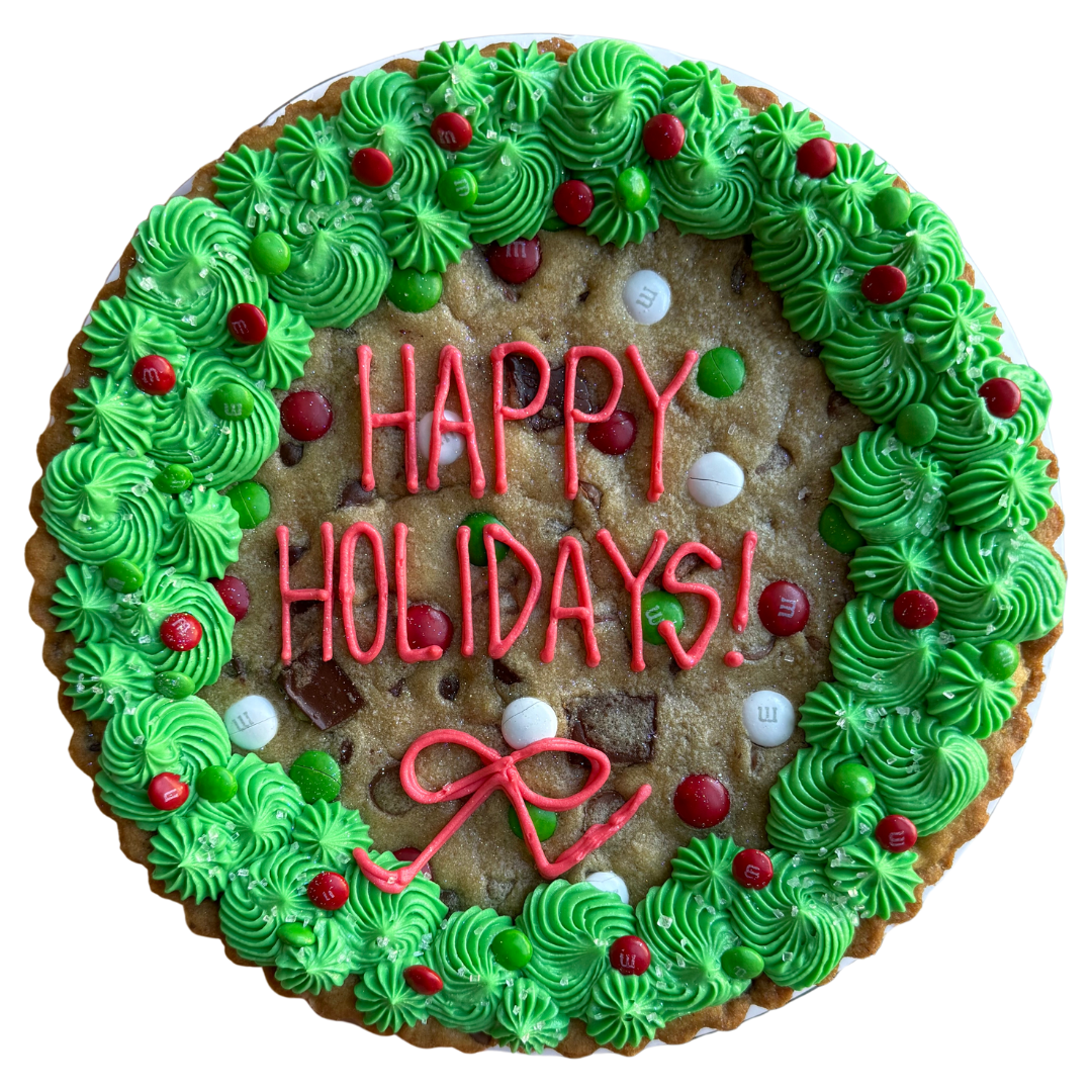 Wreath Cookie Cake