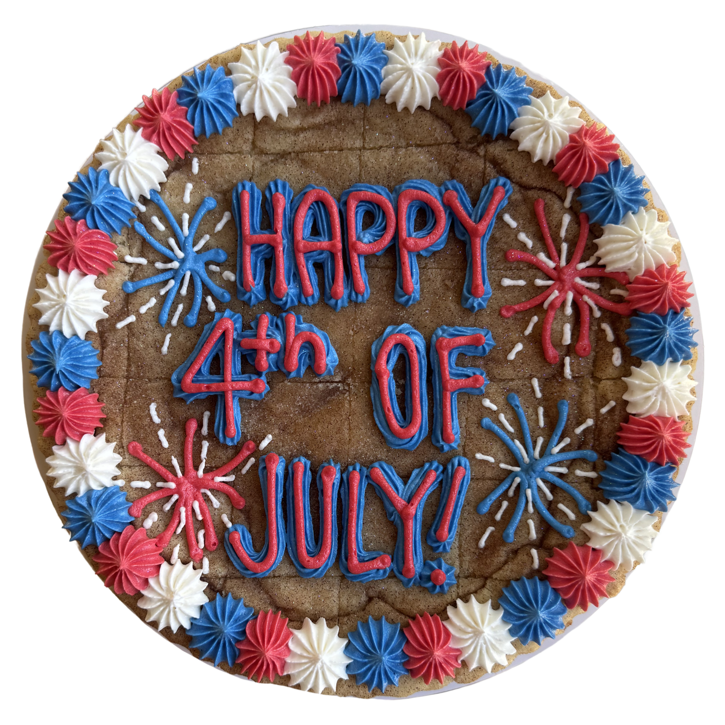 Fireworks Cookie Cake