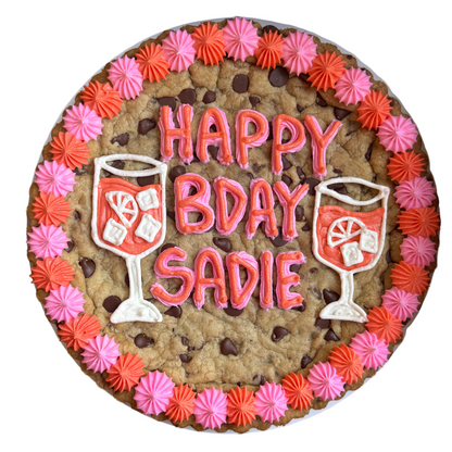 Custom Cookie Cake