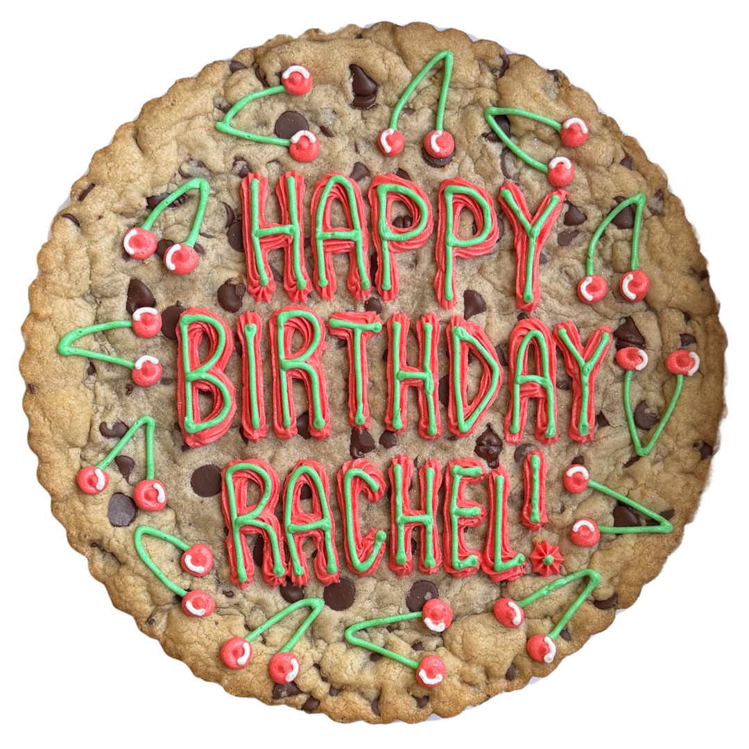 Custom Border Cookie Cake