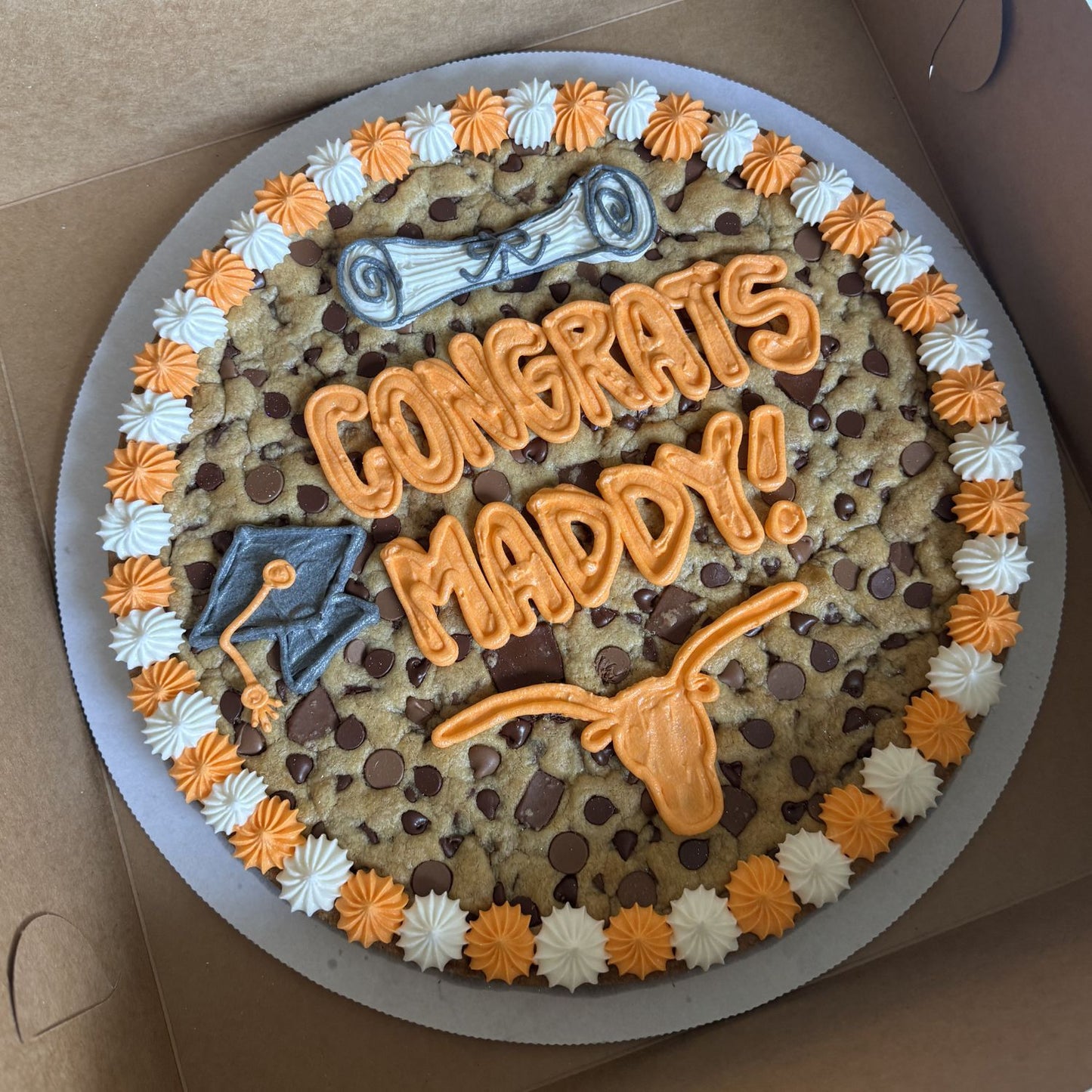 Custom Large Cookie Cake