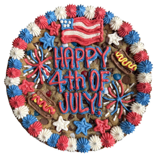 Fourth of July Charm Cookie Cake