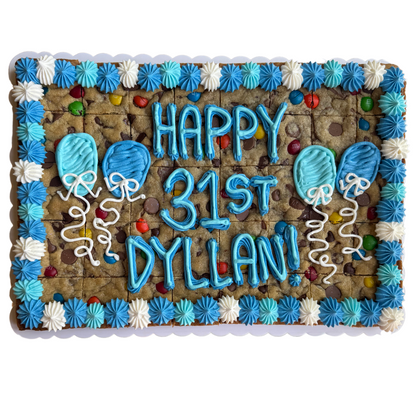 Standard Rectangle Cookie Cake
