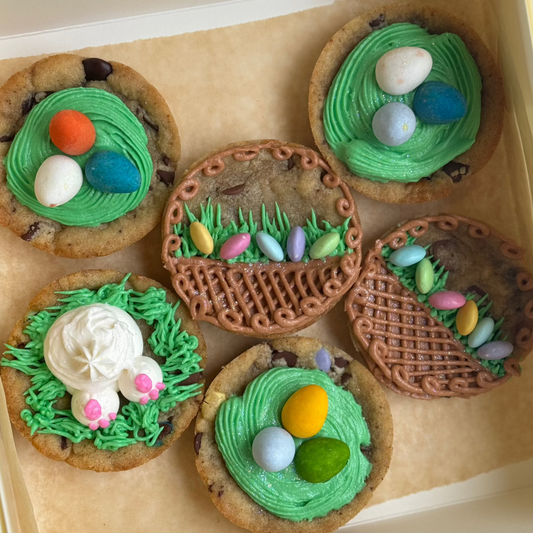 6 Easter Cookie Cups