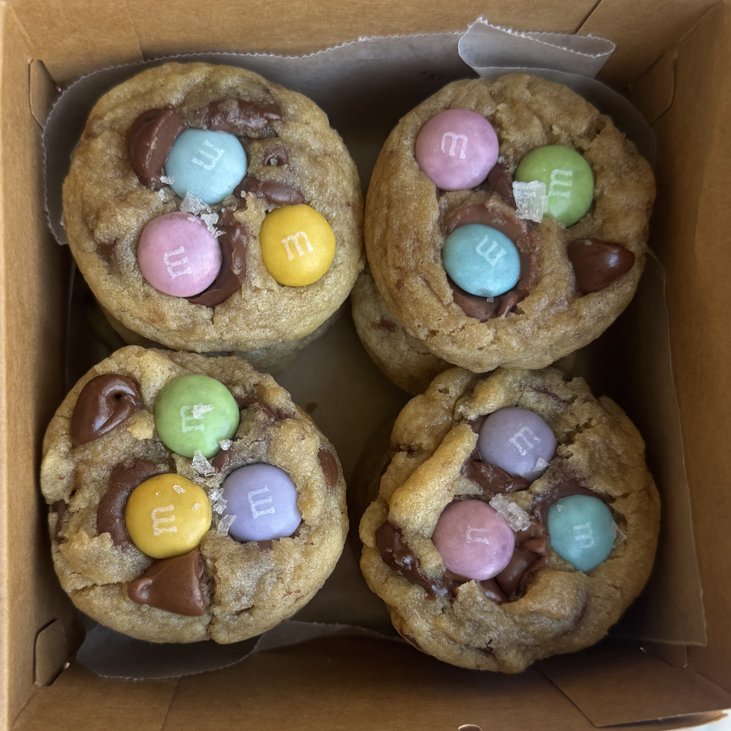 Dozen Easter M&M Mini Cookies