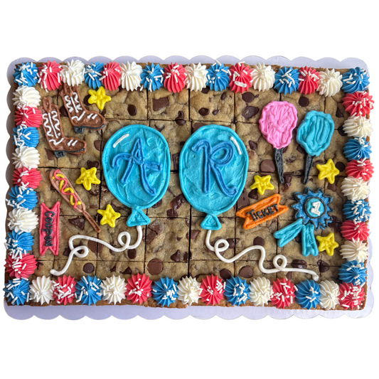 Rectangle Charm Cookie Cake