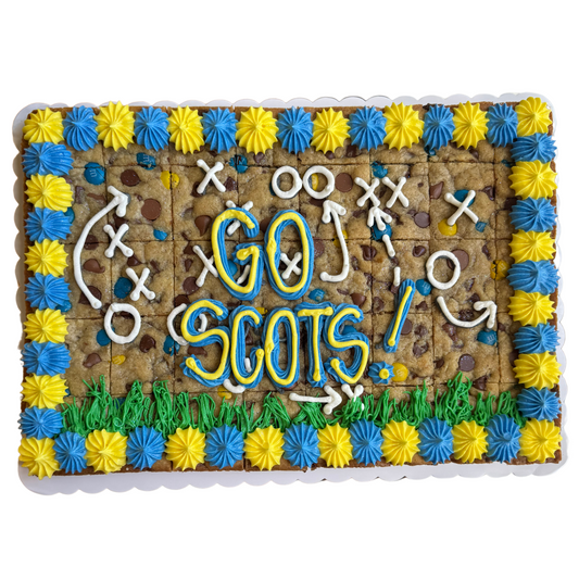 Playbook Design Rectangle Cookie Cake