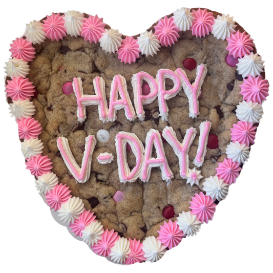 Regular Size Heart Cookie Cake