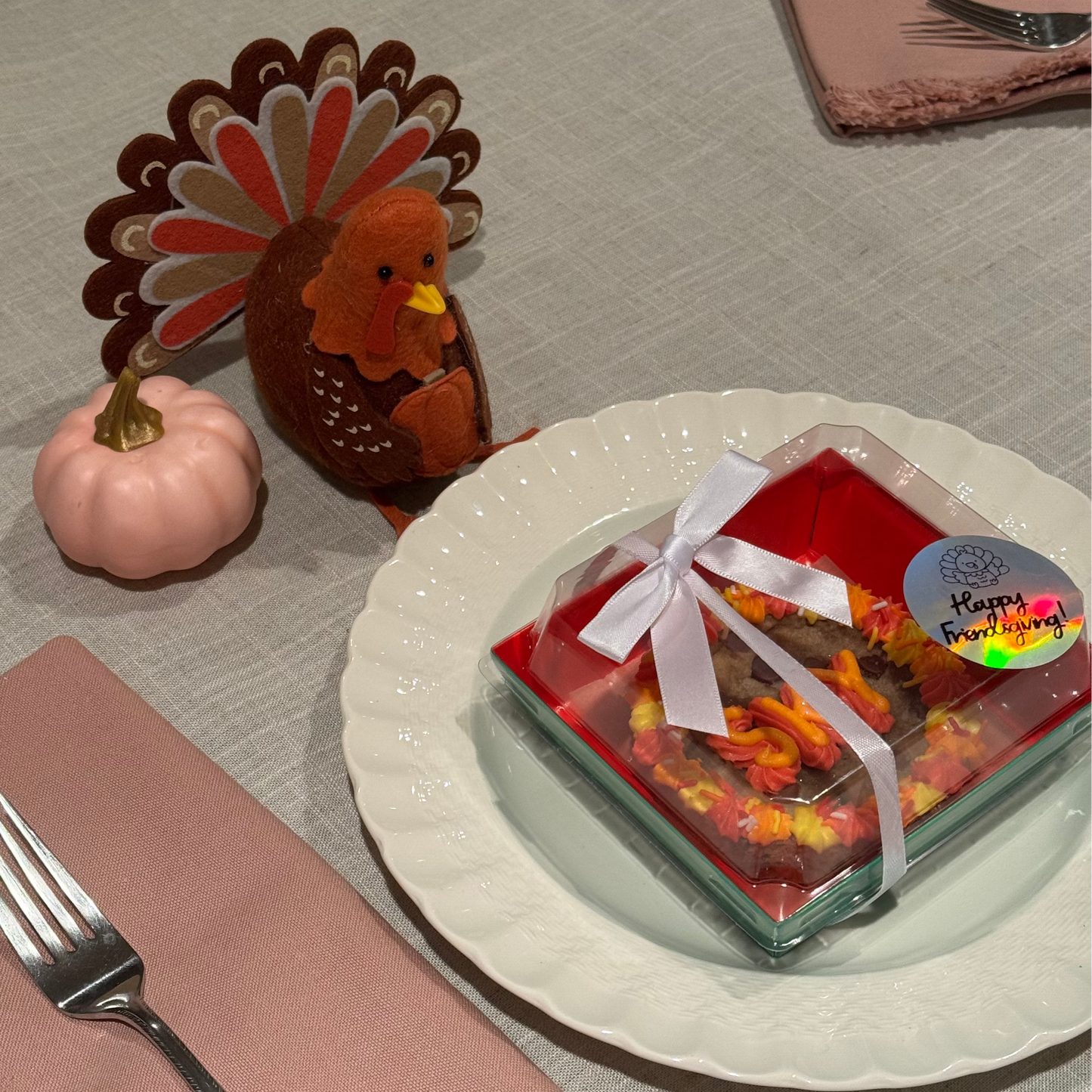 Mini Cookie Cake Name Tags