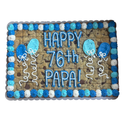 Standard Rectangle Cookie Cake