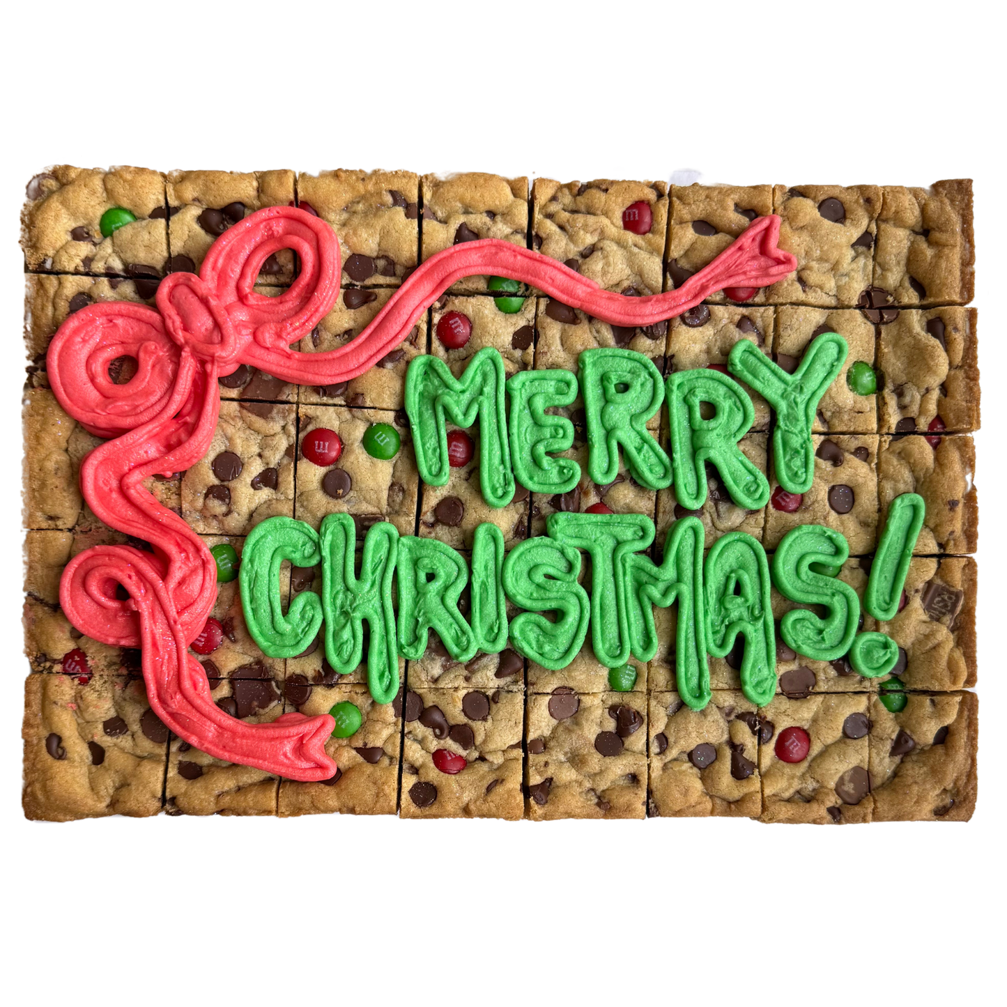 Bow Rectangle Cookie Cake