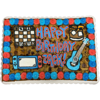 Rectangle Charm Cookie Cake