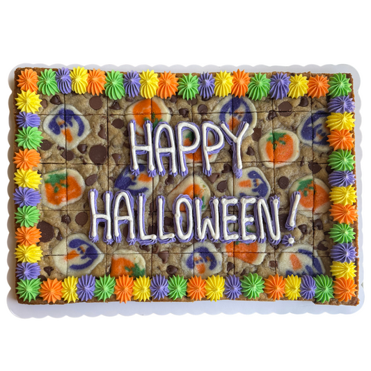 Standard Halloween Rectangle Cookie Cake