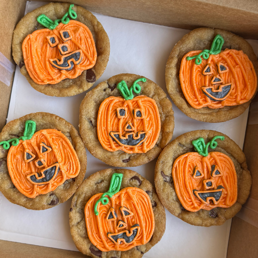 1/2 Dozen Jack-O-Lantern Cookie Cups
