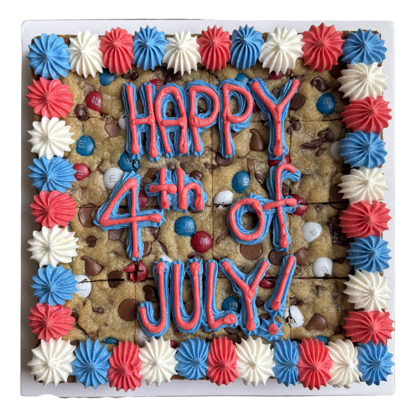 Standard Square Cookie Cake